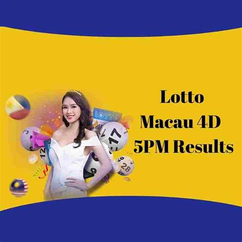 Live Draw – Macau Lottery.